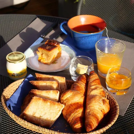 Privee, Salon Et Terrasse Chez L'habitant Dans Une Maison De Village De Charme Bed & Breakfast Passa